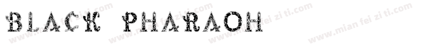 Black pharaoh字体转换